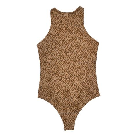 fendi skims bodysuits|fendi x high neck bodysuit.